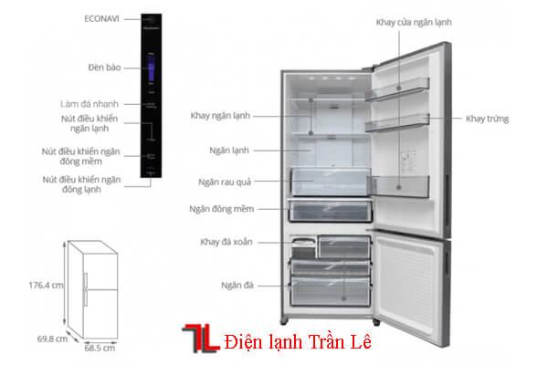 Kích thước tủ lạnh các thương hiệu 5 Kich-thuoc-tu-lanh-cac-thuong-hieu-5