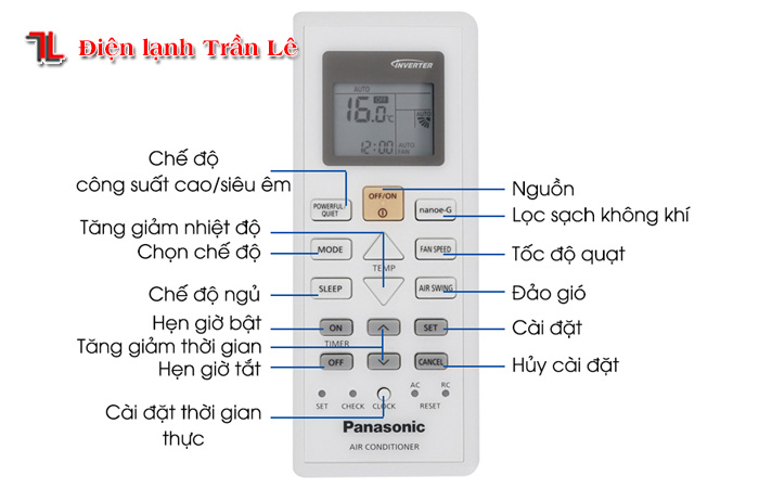 Cách tắt chế độ hẹn giờ của điều hòa Panasonic 1 cach-tat-che-do-hen-gio-cua-dieu-hoa-panasonic-1