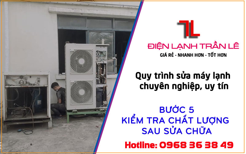 Sửa máy lạnh Quận 9 Giá rẻ - Sửa Chữa Máy Điều Hoà tại Q9 8 quy trinh sua may lanh 5