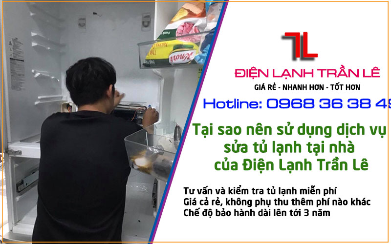 Mách Bạn Cách Xử Lý Tủ Lạnh Không Đông Đá Nhanh Chóng Và Hiệu Quả 7 tai sao nen su dung dich vu sua tu lanh tai nha cua dien lanh tran le 2