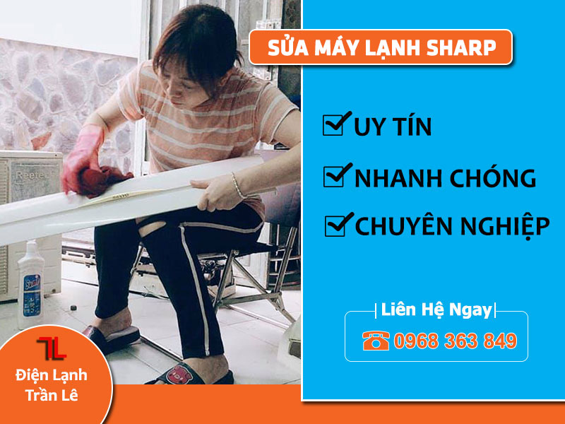 Dịch Vụ Sửa Máy Lạnh Sharp Chuyên Nghiệp, Giá Rẻ 1 sua may lanh sharp