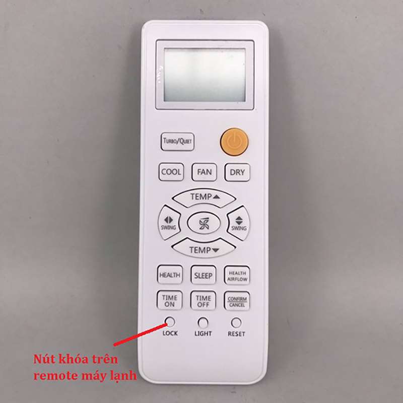 nguyên nhân remote máy lạnh bị khóa