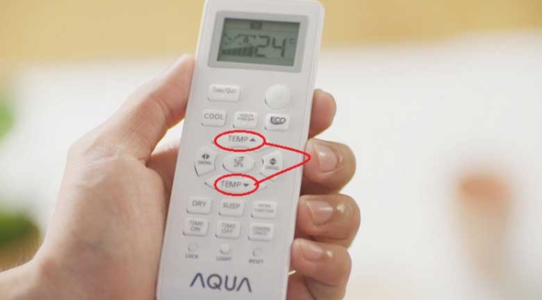 cách mở remote máy lạnh bị khóa 1