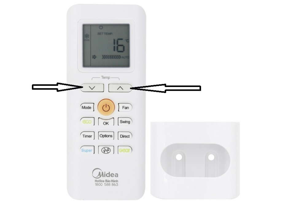 cách mở remote máy lạnh bị khóa 6