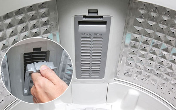 Cách Vệ Sinh Bộ Lọc Cặn Máy Giặt Tránh Tắt Nghẽn Nước 2 Cách Vệ Sinh Bộ Lọc Cặn Trong Máy Giặt Tránh Tắt Nghẽn Nước
