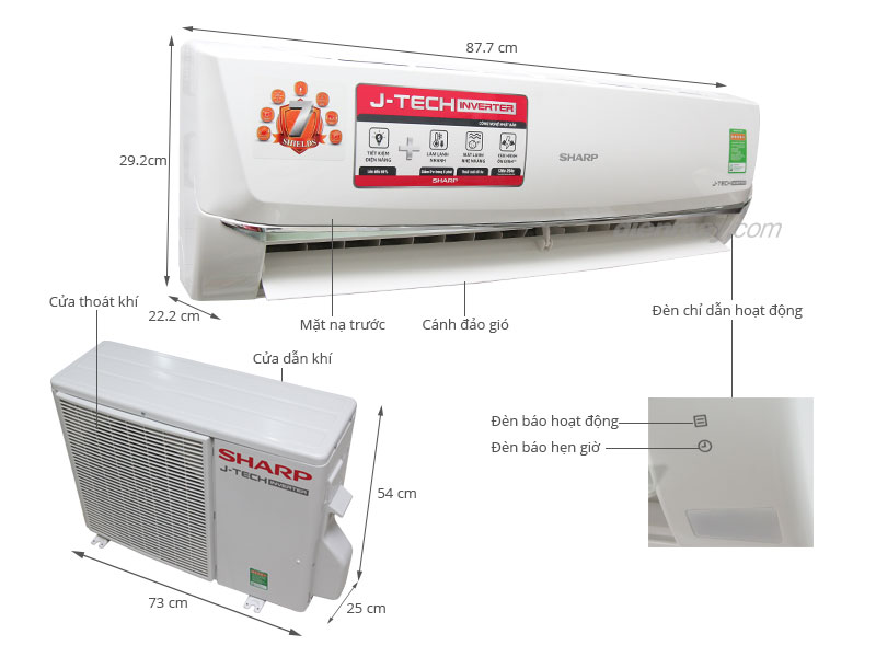 Máy Lạnh Sharp Có Tốt Không? Có Nên Mua Máy Lạnh Sharp Không? 3 Máy Lạnh Sharp Có Tốt Không? Có Nên Mua Máy Lạnh Sharp Không?