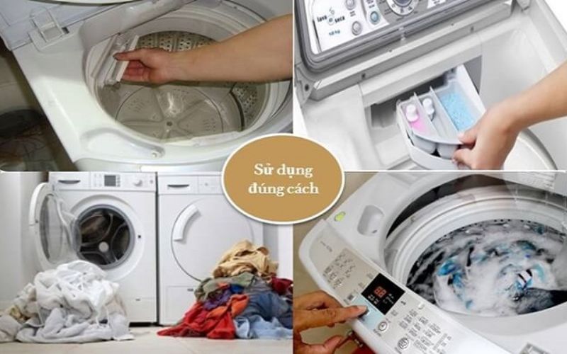 Hướng dẫn cách sử dụng máy giặt Panasonic 4 Cách sử dụng máy giặt Panasonic