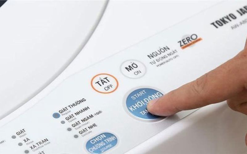 Reset máy giặt Toshiba