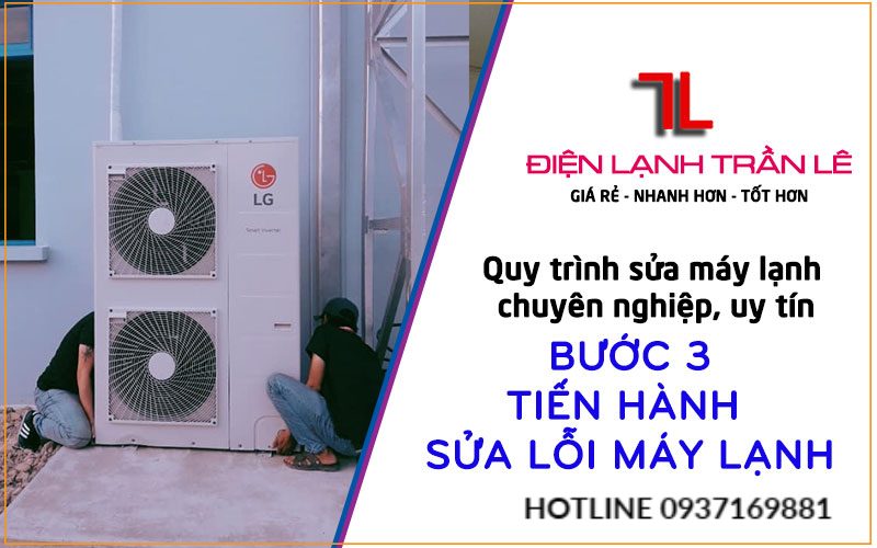 Sửa máy lạnh tại Bình Chánh