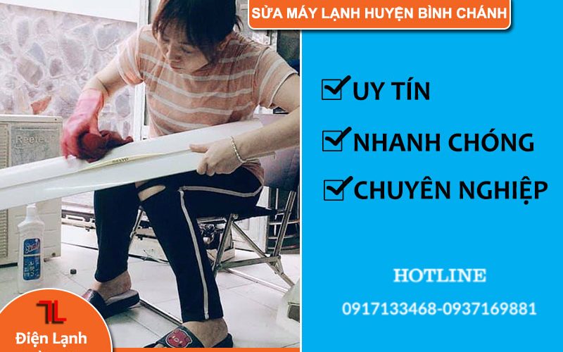 Sửa máy lạnh tại Bình Chánh