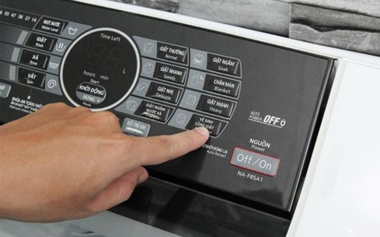 Vệ sinh máy giặt Panasonic