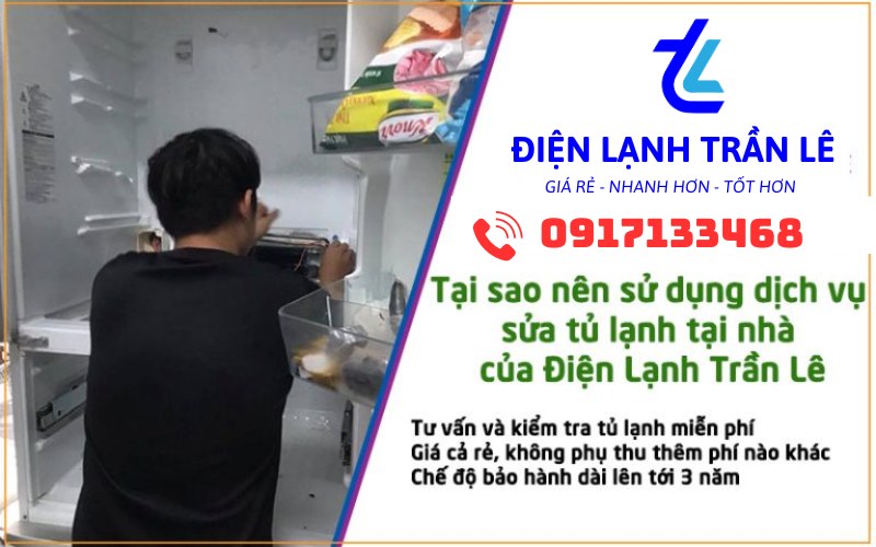 Sửa tủ lạnh tại Hóc Môn