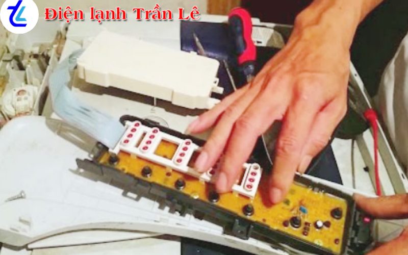 Máy giặt không cấp nước 