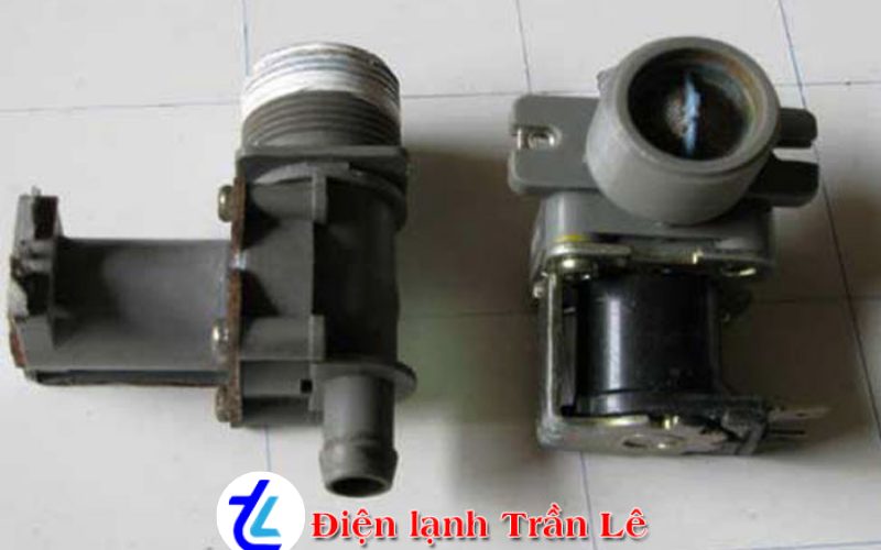 Thay van cấp nước máy giặt 