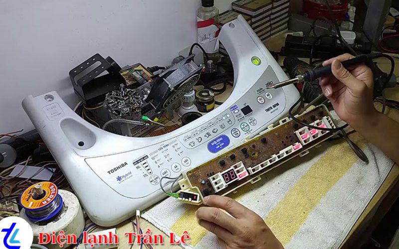 Máy giặt không xả nước