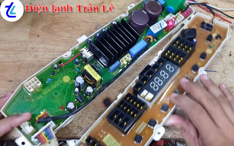 Thay linh kiện máy giặt 