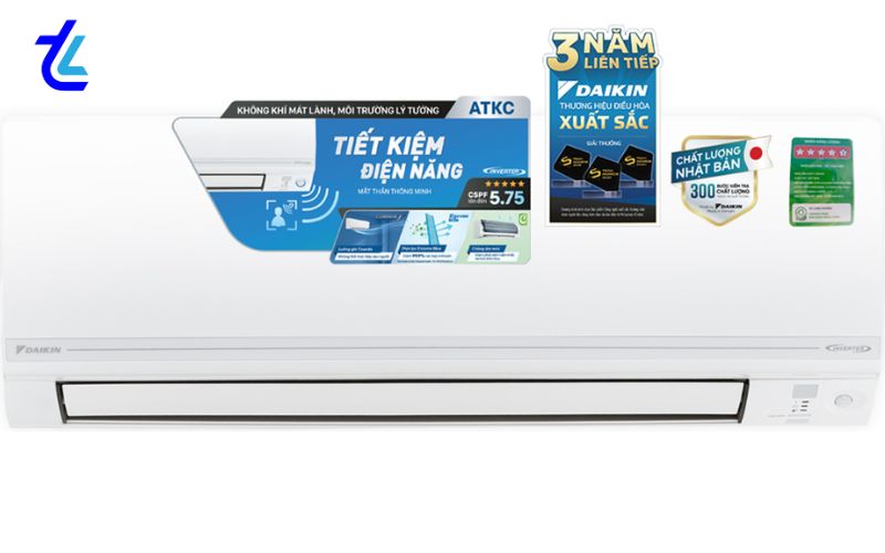 Máy lạnh tiết kiệm điện Daikin Inverter 1.0 HPATKC25UAVMV