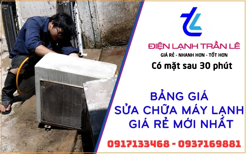 Bảng giá sửa máy lạnh