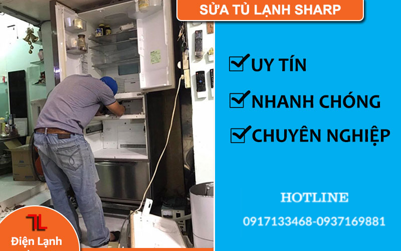 Dịch Vụ Sửa Tủ Lạnh Sharp Inverter Tại Nhà Uy Tín, Giá Rẻ 1 Sửa tủ lạnh Sharp