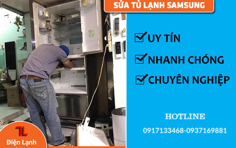 Trung Tâm Sửa Tủ Lạnh Samsung Chuyên Nghiệp, Thợ Giỏi 1 Sửa tủ lạnh samsung