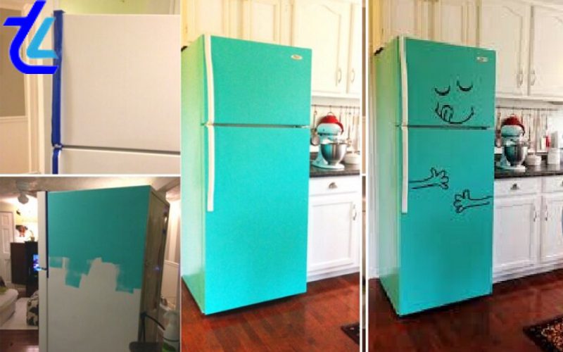 Tủ lạnh bị bong tróc