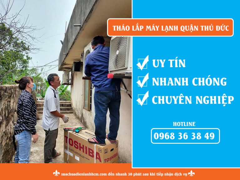 thao lap may lanh quan thu duc