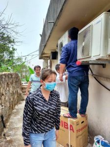 hinh anh tho dien lanh tran le sua chua lap dat may lanh tphcm 5