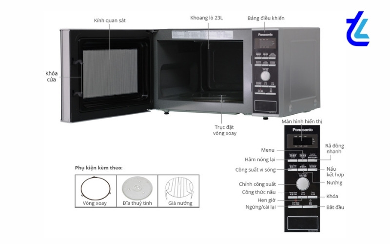 Sửa lò vi sóng Panasonic chính hãng - Bảng giá ưu đãi nhất 4 sửa lò vi sóng Panasonic