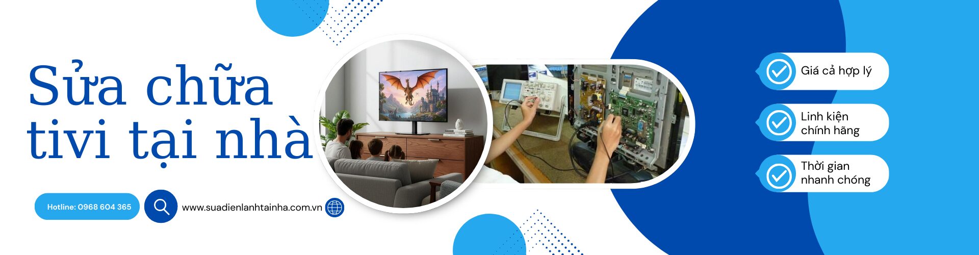 sua tivi tai nha